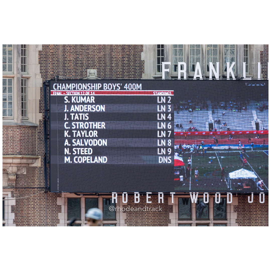 2024 New Balance Nationals Outdoor, Franklin Field, University of Pennsylvania title=