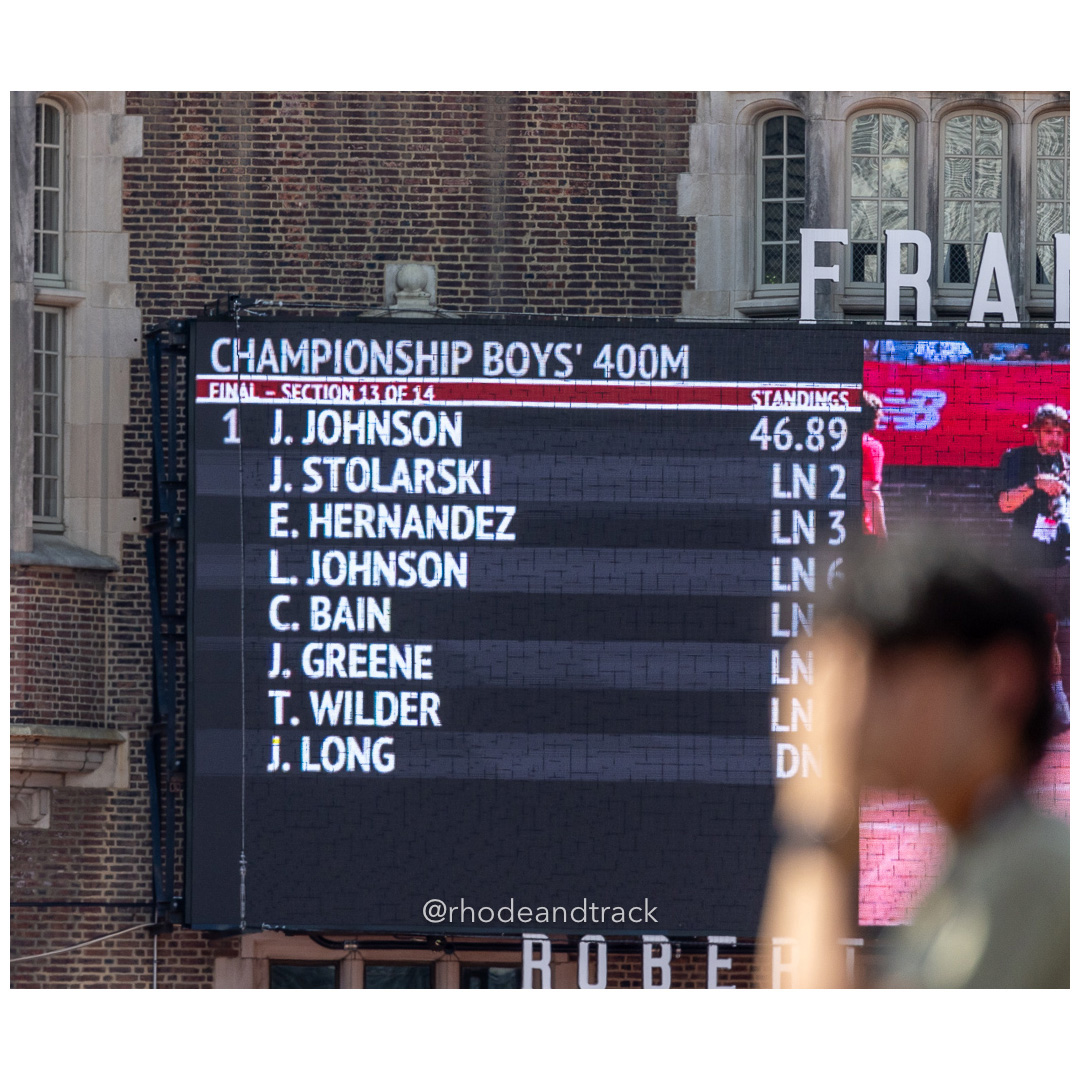 2024 New Balance Nationals Outdoor, Franklin Field, University of Pennsylvania title=