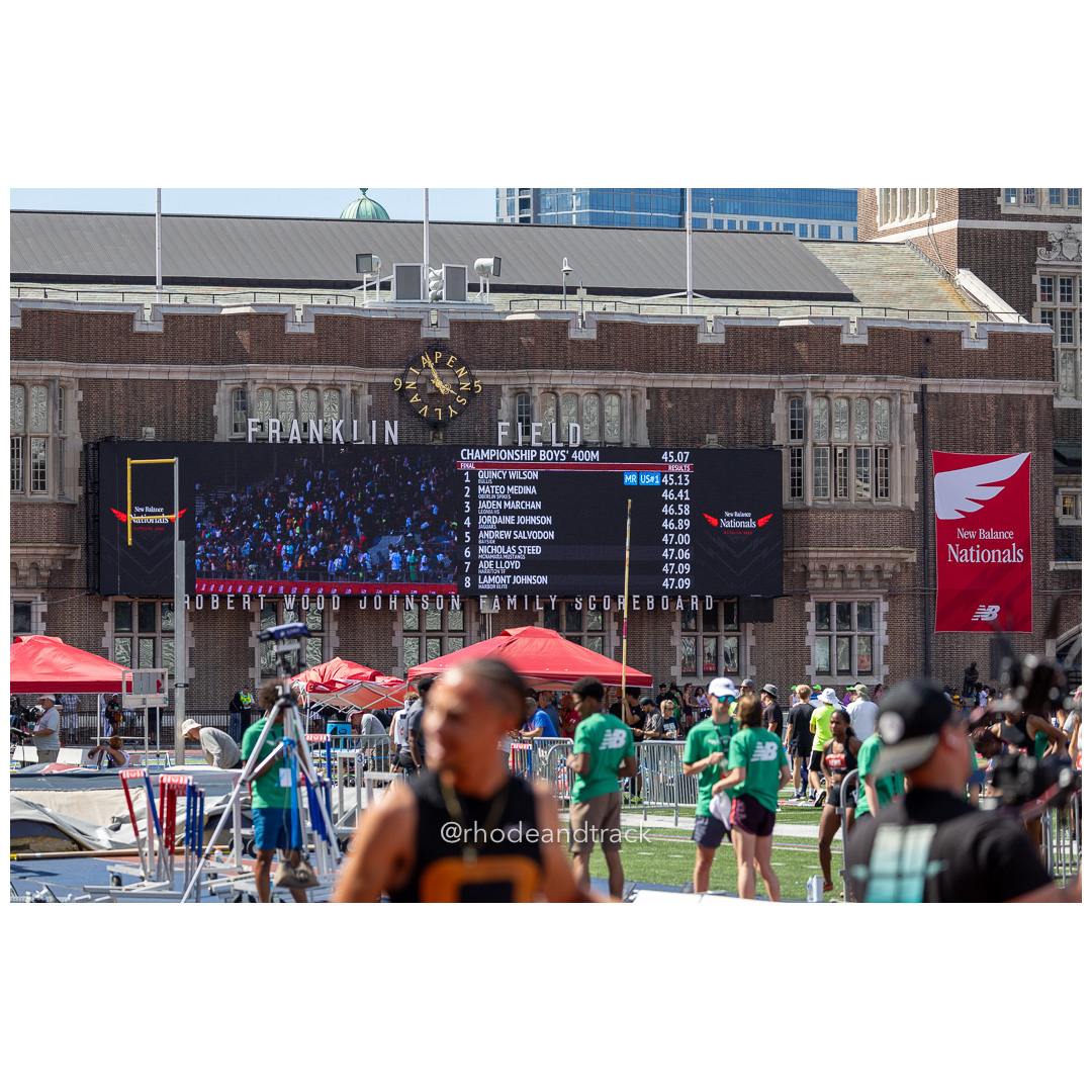 2024 New Balance Nationals Outdoor, Franklin Field, University of Pennsylvania title=