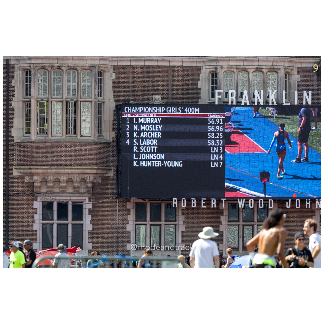2024 New Balance Nationals Outdoor, Franklin Field, University of Pennsylvania title=