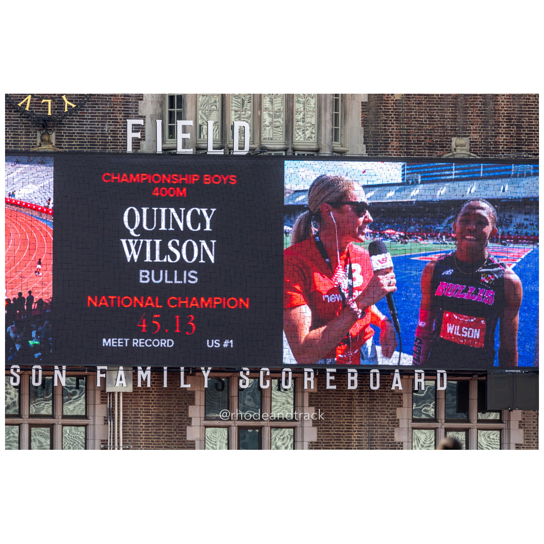 2024 New Balance Nationals Outdoor, Franklin Field, University of Pennsylvania title=