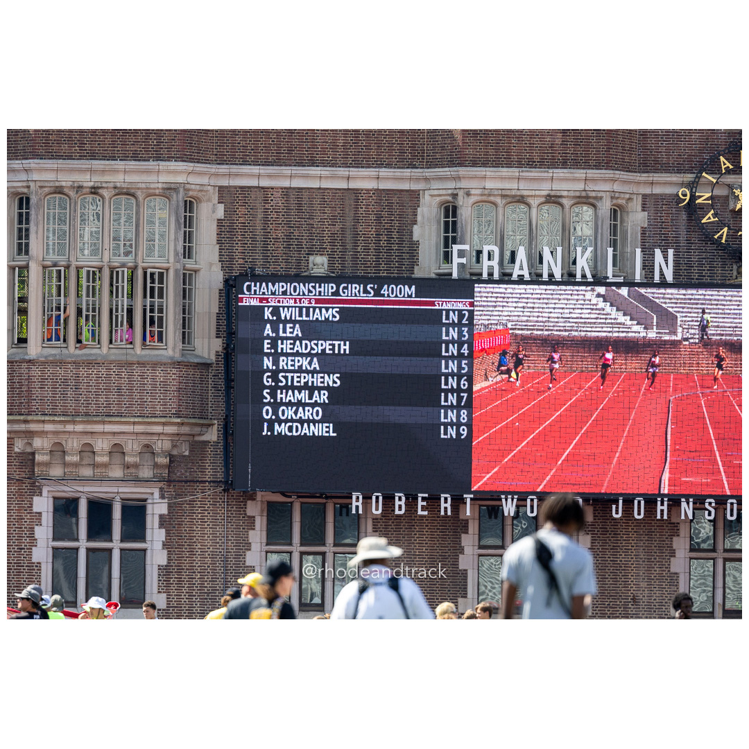 2024 New Balance Nationals Outdoor, Franklin Field, University of Pennsylvania title=