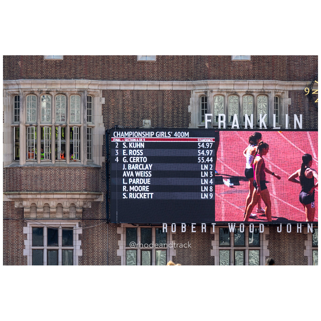 2024 New Balance Nationals Outdoor, Franklin Field, University of Pennsylvania title=