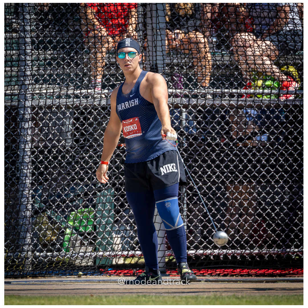 Hammer throw - 2024 New Balance Nationals Outdoor, Franklin Field, University of Pennsylvania title=