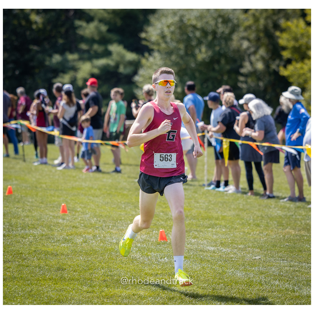 David Hayes - East Greenwich - 2024 RI Cross Country High School Running - Injury Fund - August 31 2024 - Deerfield Park - Smithfield title=