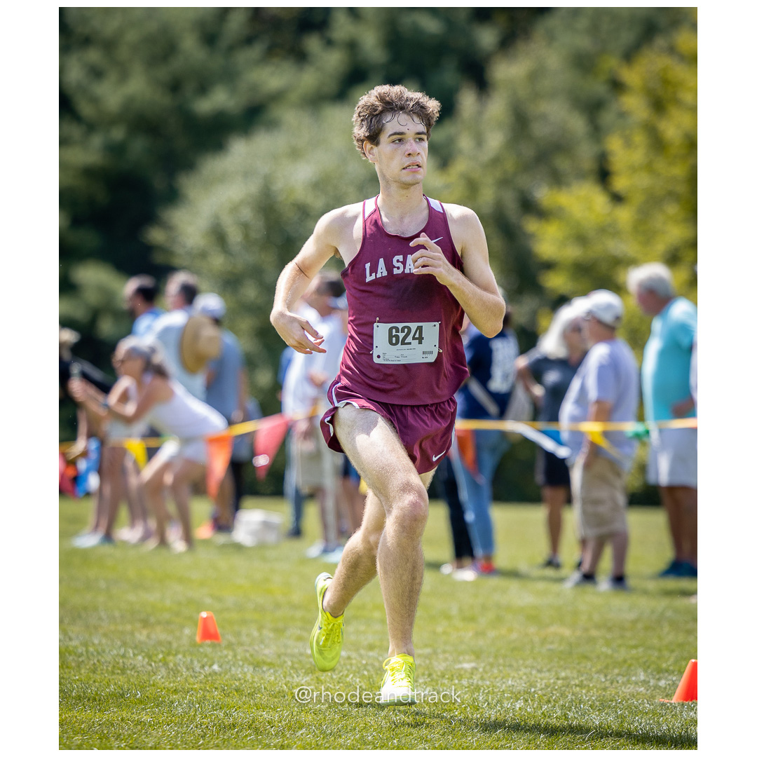 Seamus O'Brien - La Salle Academy - 2024 RI Cross Country High School Running - Injury Fund - August 31 2024 - Deerfield Park - Smithfield title=