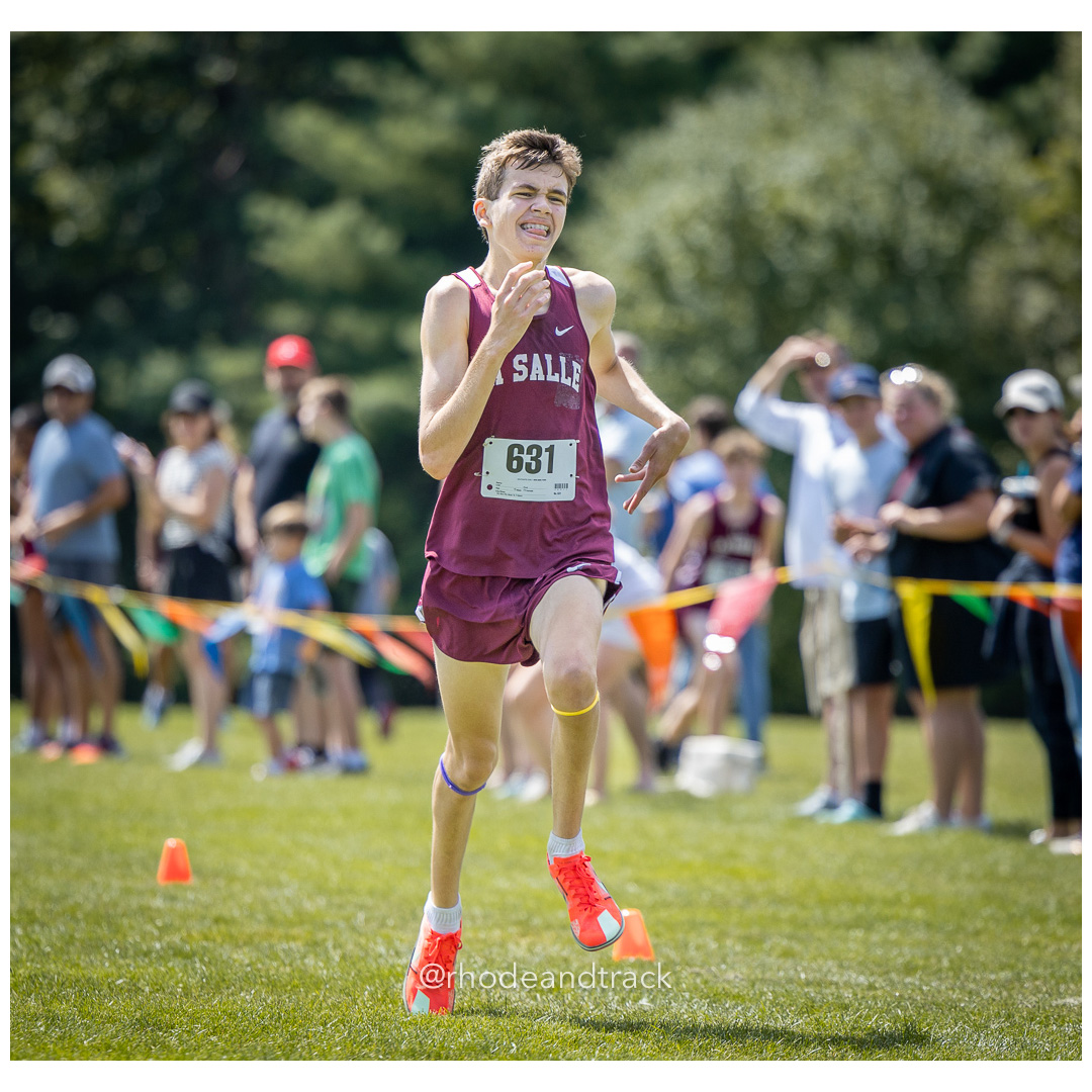 Will Souza - La Salle Academy - 2024 RI Cross Country High School Running - Injury Fund - August 31 2024 - Deerfield Park - Smithfield title=