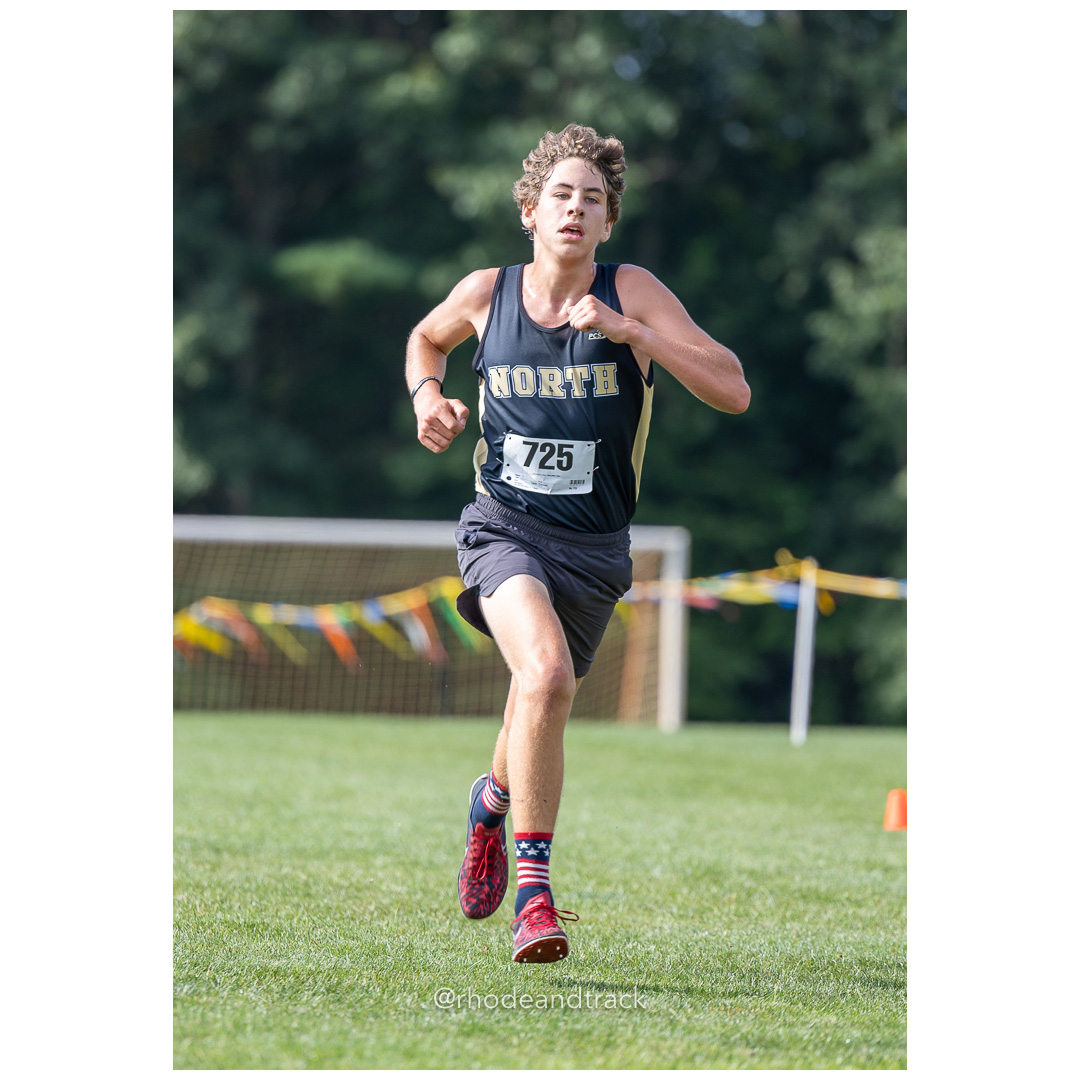 Gavin Shipperley - 2024 RI Cross Country High School Running - Injury Fund - August 31 2024 - Deerfield Park - Smithfield title=