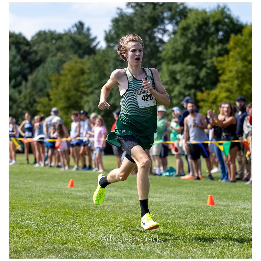 Shepherd Butler - Hendricken - 2024 RI Cross Country High School Running - Injury Fund - August 31 2024 - Deerfield Park - Smithfield title=
