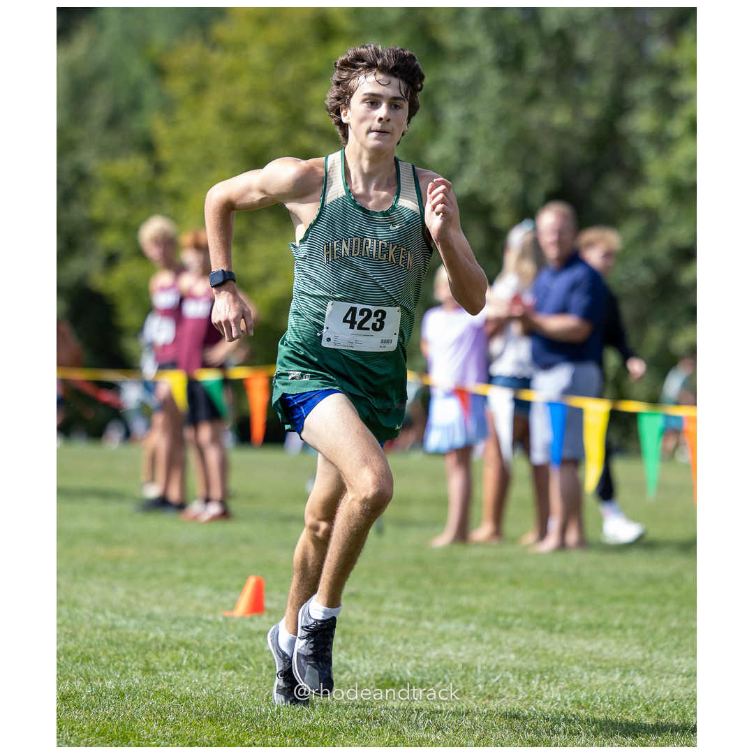 Colby Flynn - Hendricken - 2024 RI Cross Country High School Running - Injury Fund - August 31 2024 - Deerfield Park - Smithfield title=