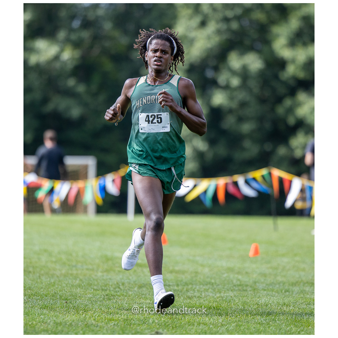 BJ Kerachsky - Hendricken - 2024 RI Cross Country High School Running - Injury Fund - August 31 2024 - Deerfield Park - Smithfield title=