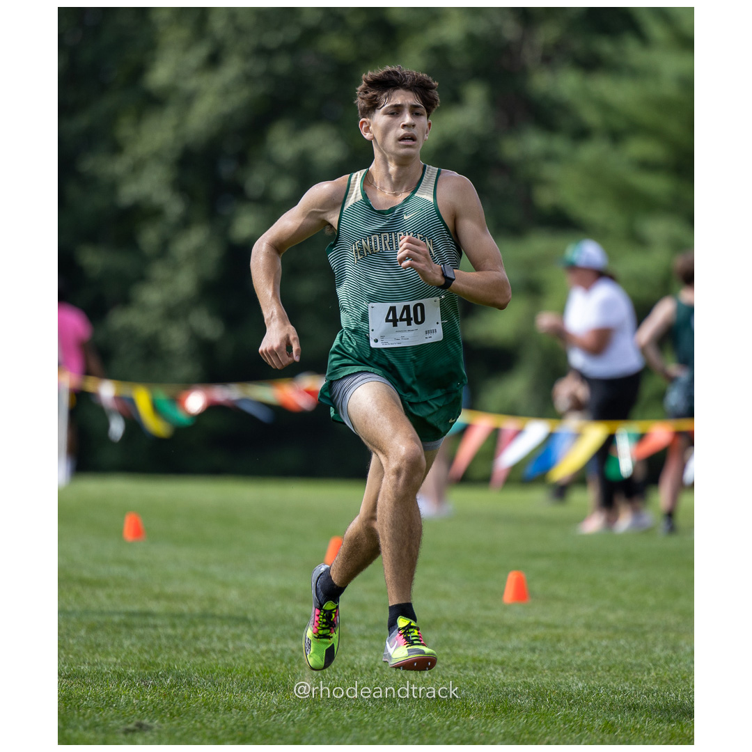 Brayden Seraichyk - Hendricken - 2024 RI Cross Country High School Running - Injury Fund - August 31 2024 - Deerfield Park - Smithfield title=