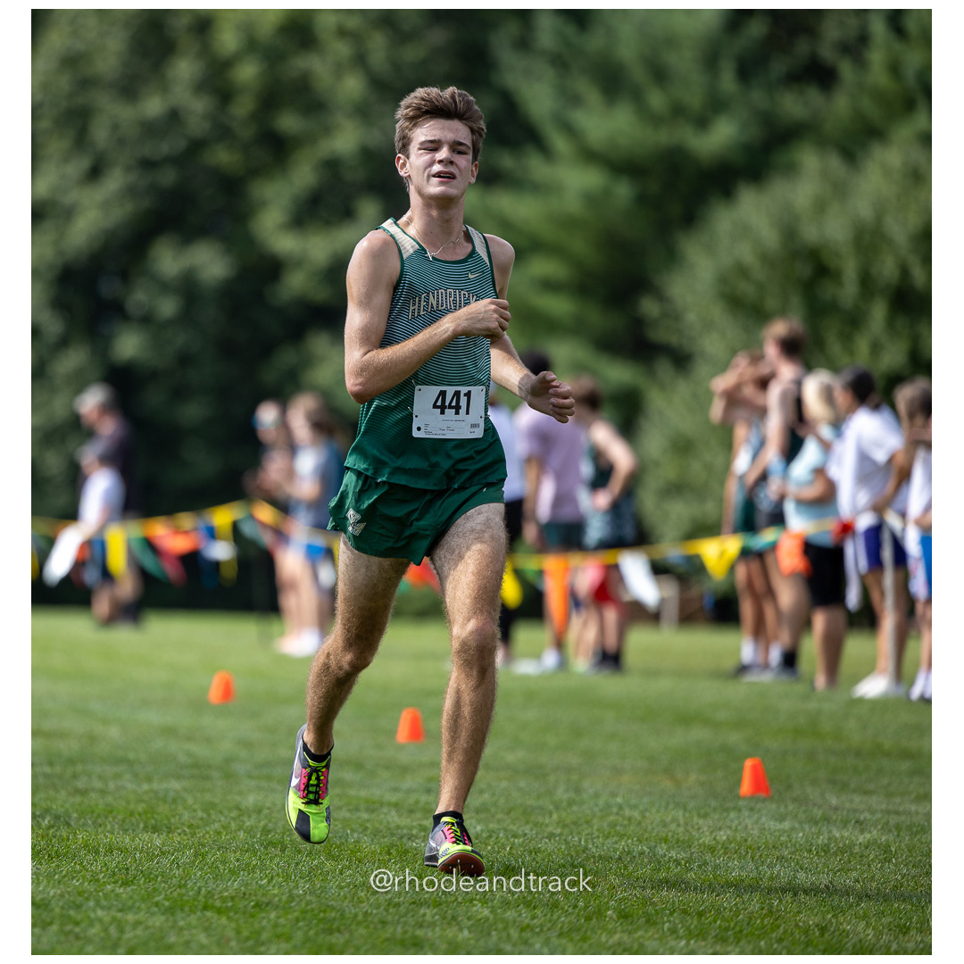 Jacob Silva - Hendricken - 2024 RI Cross Country High School Running - Injury Fund - August 31 2024 - Deerfield Park - Smithfield title=