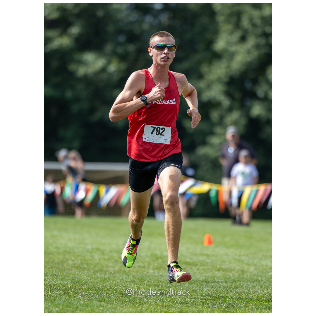 Patrick Orbon - Portsmouth - 2024 RI Cross Country High School Running - Injury Fund - August 31 2024 - Deerfield Park - Smithfield title=