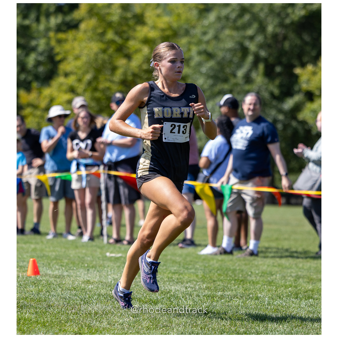 Abby Nicolopoulos - North Kingstown - 2024 RI Cross Country High School Running - Injury Fund - August 31 2024 - Deerfield Park - Smithfield title=
