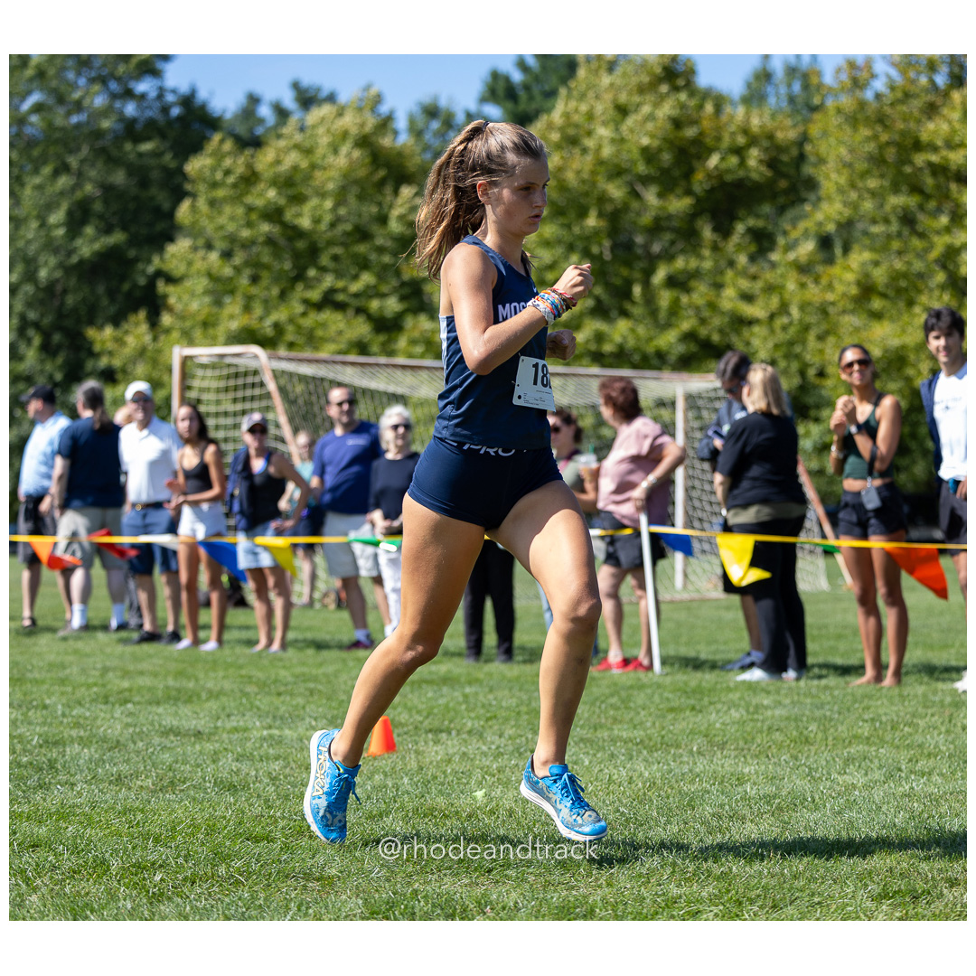 Edie Lane - Moses Brown - 2024 RI Cross Country High School Running - Injury Fund - August 31 2024 - Deerfield Park - Smithfield title=