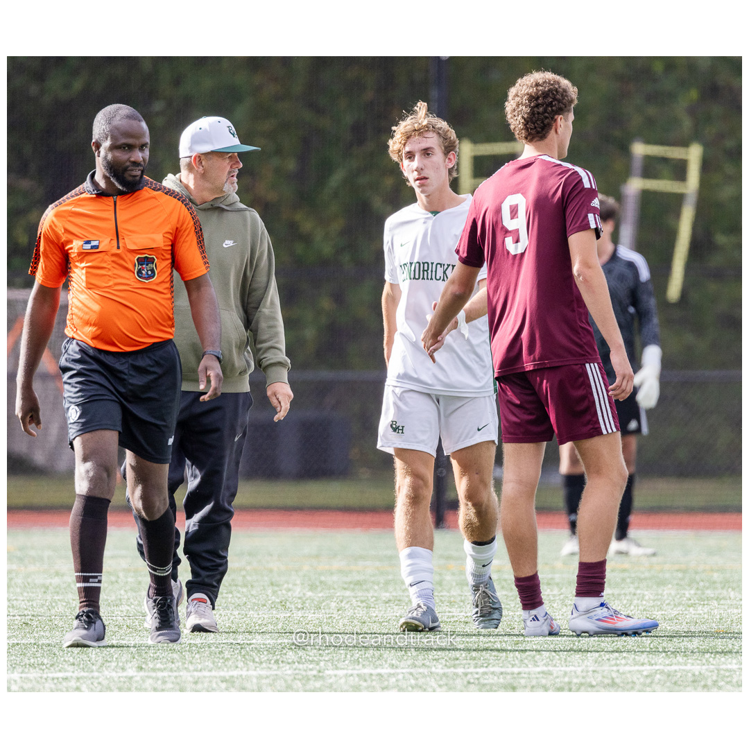 RI High School Soccer - Bishop Hendricken varsity at La Salle Academy - Providence, RI - September 22, 2024 title=