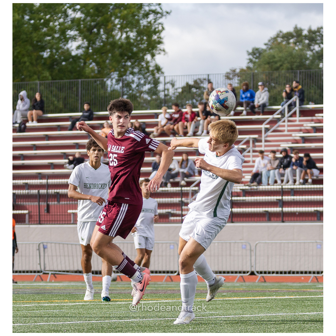 RI High School Soccer - Bishop Hendricken varsity at La Salle Academy - Providence, RI - September 22, 2024 title=
