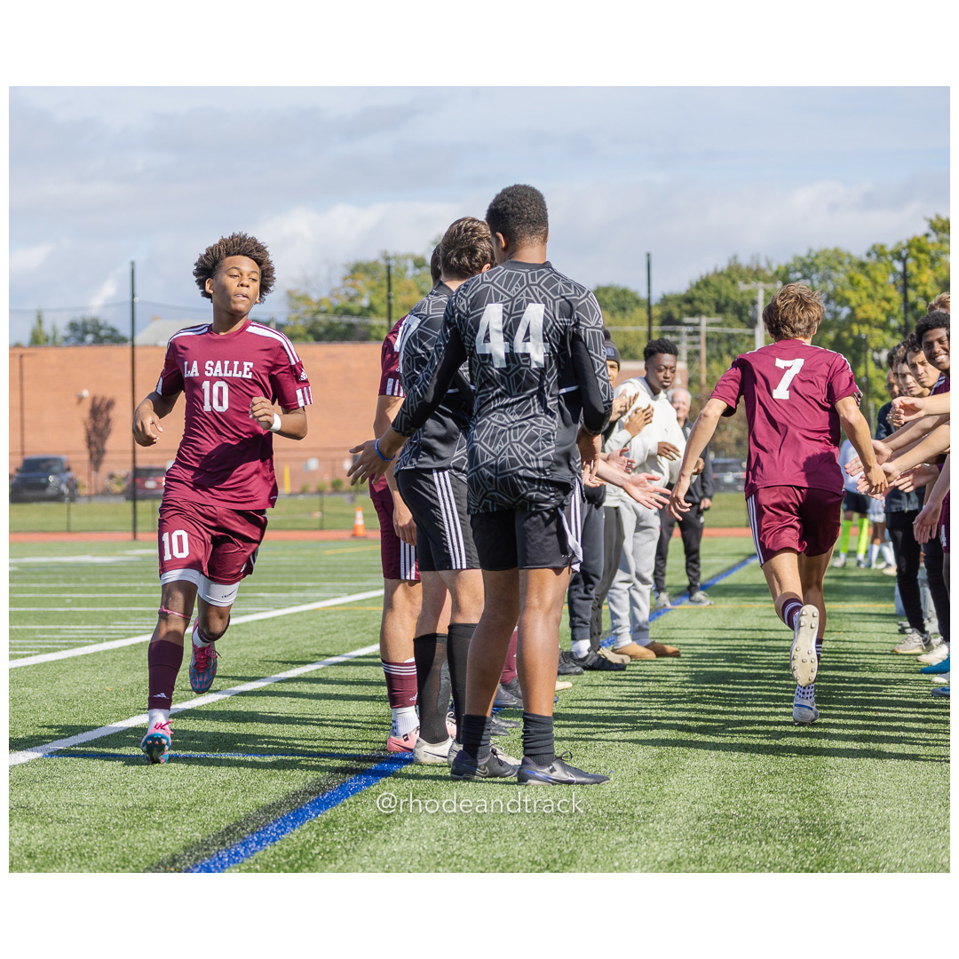 RI High School Soccer - Bishop Hendricken varsity at La Salle Academy - Providence, RI - September 22, 2024 title=