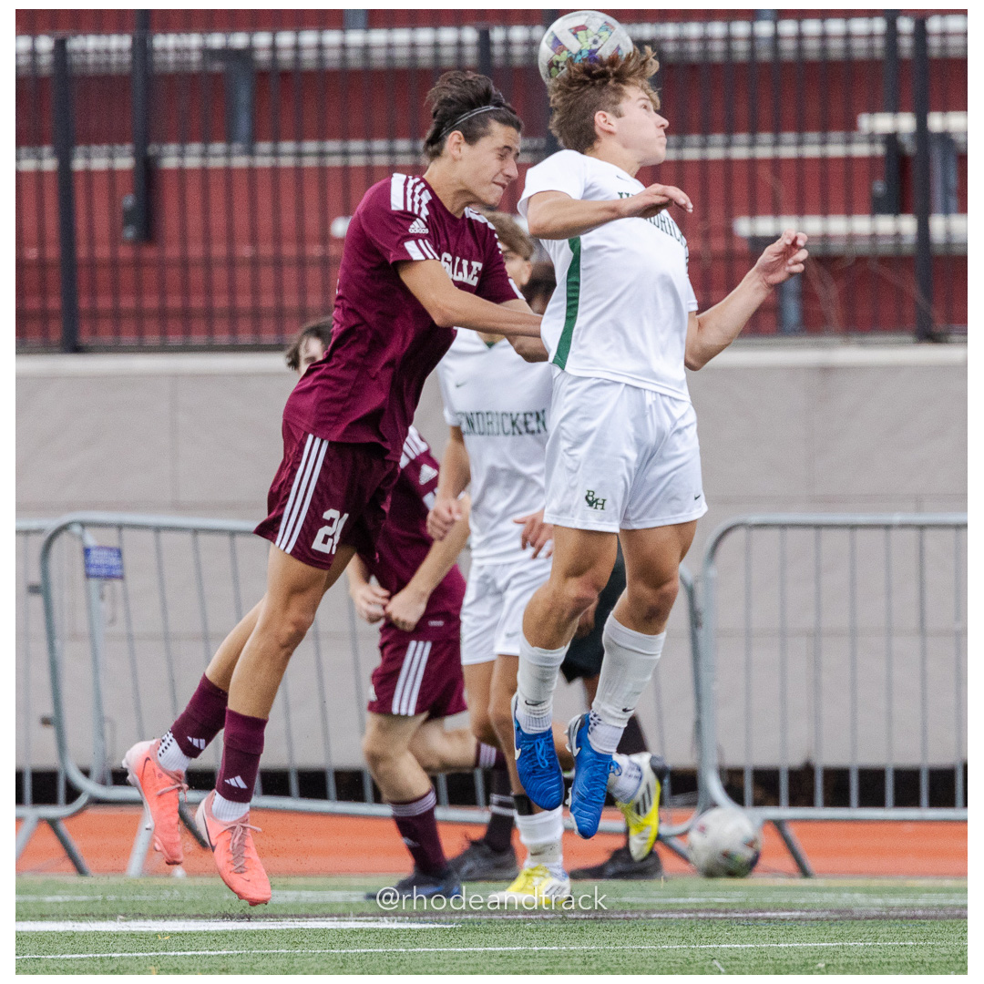 RI High School Soccer - Bishop Hendricken varsity at La Salle Academy - Providence, RI - September 22, 2024 title=