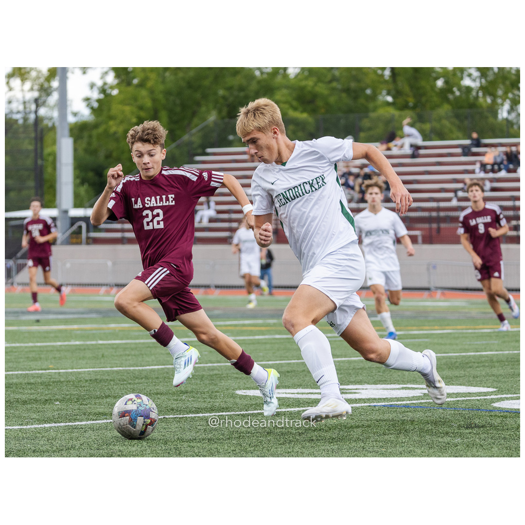 RI High School Soccer - Bishop Hendricken varsity at La Salle Academy - Providence, RI - September 22, 2024 title=