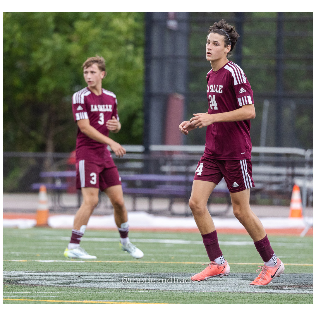 RI High School Soccer - Bishop Hendricken varsity at La Salle Academy - Providence, RI - September 22, 2024 title=