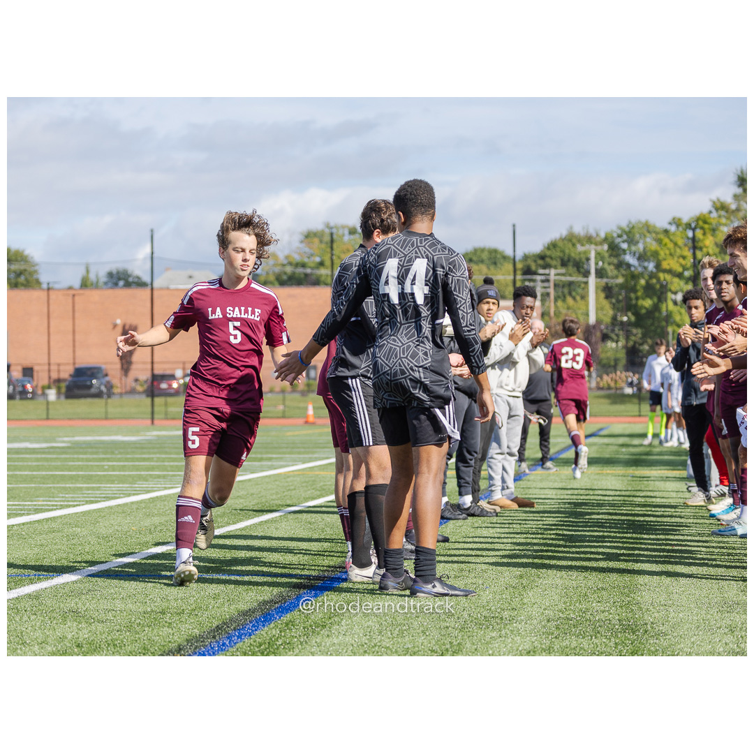 RI High School Soccer - Bishop Hendricken varsity at La Salle Academy - Providence, RI - September 22, 2024 title=