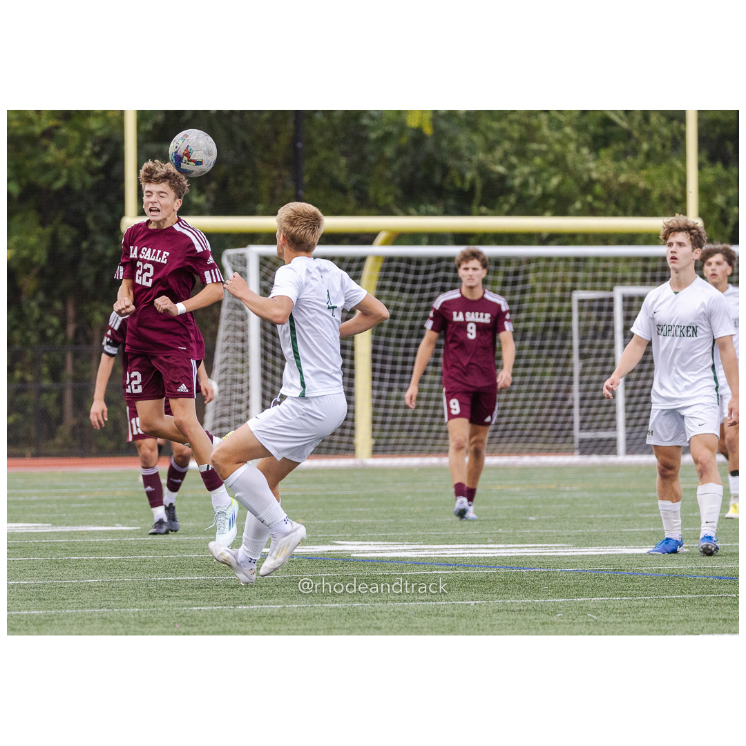 RI High School Soccer - Bishop Hendricken varsity at La Salle Academy - Providence, RI - September 22, 2024 title=