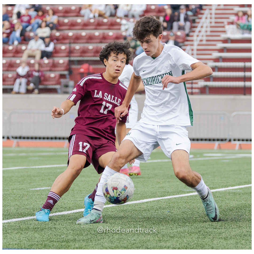 RI High School Soccer - Bishop Hendricken varsity at La Salle Academy - Providence, RI - September 22, 2024 title=