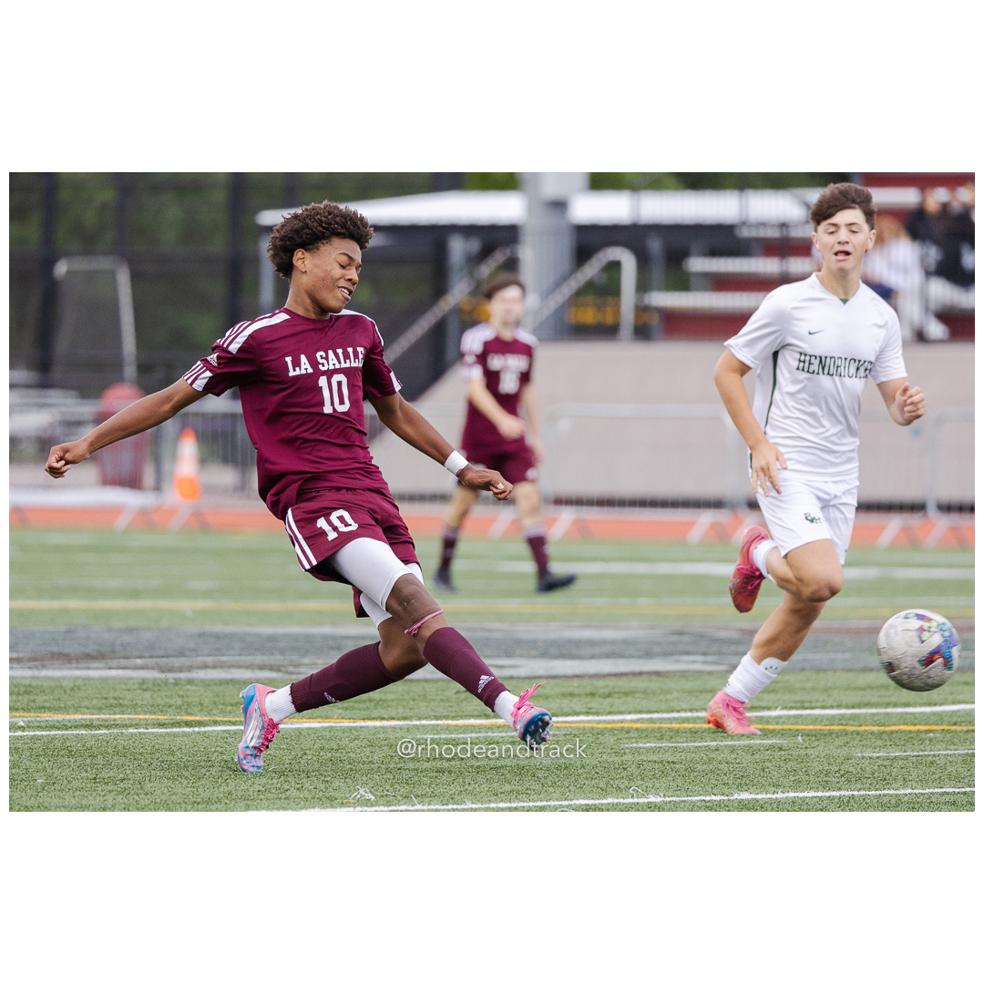 RI High School Soccer - Bishop Hendricken varsity at La Salle Academy - Providence, RI - September 22, 2024 title=