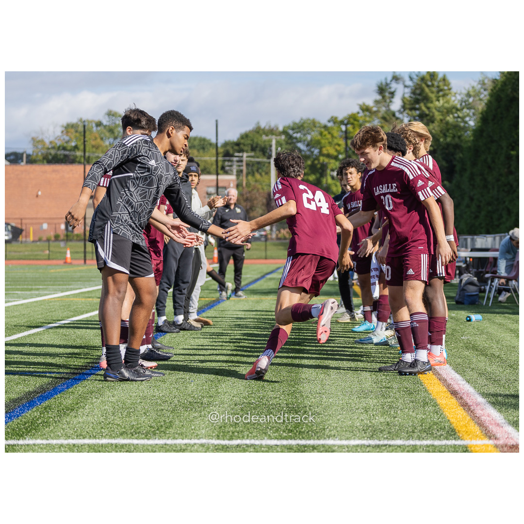 RI High School Soccer - Bishop Hendricken varsity at La Salle Academy - Providence, RI - September 22, 2024 title=