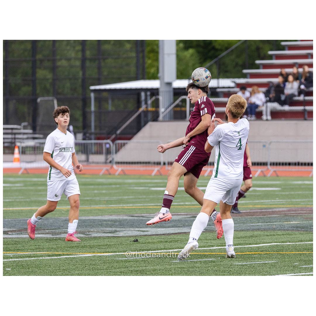 RI High School Soccer - Bishop Hendricken varsity at La Salle Academy - Providence, RI - September 22, 2024 title=