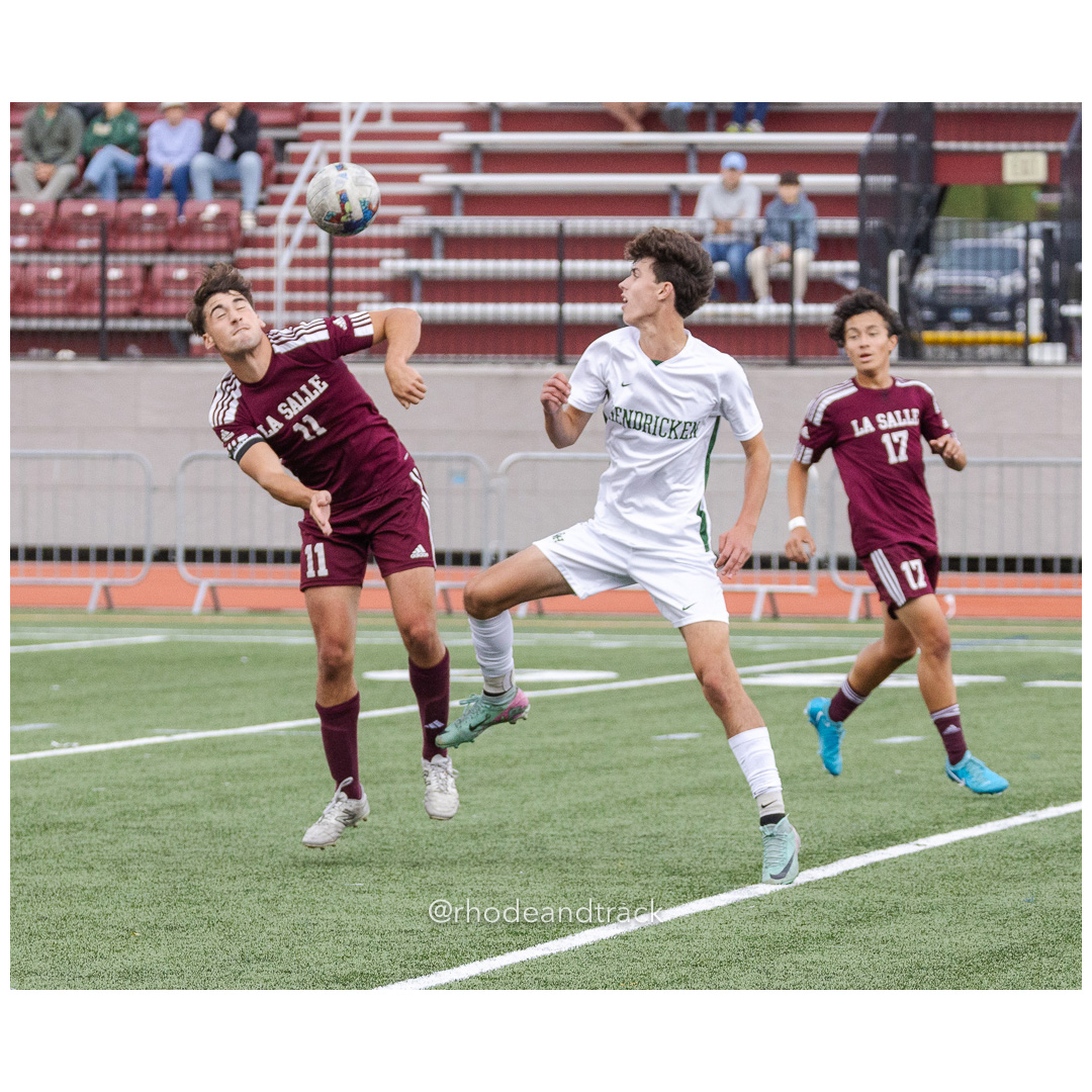 RI High School Soccer - Bishop Hendricken varsity at La Salle Academy - Providence, RI - September 22, 2024 title=
