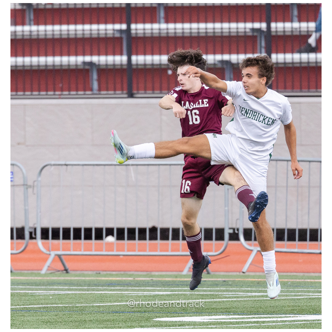 RI High School Soccer - Bishop Hendricken varsity at La Salle Academy - Providence, RI - September 22, 2024 title=