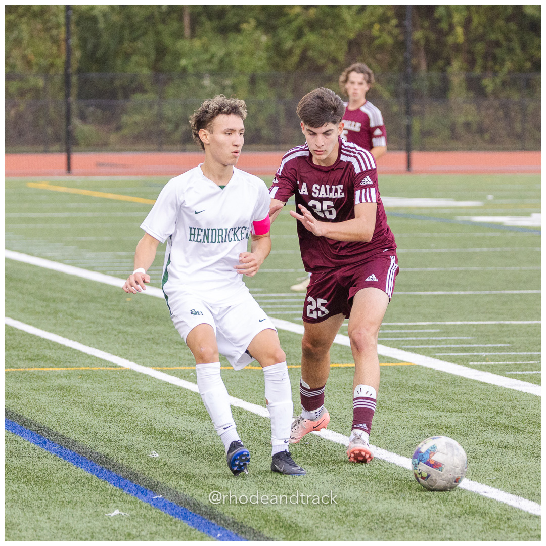 RI High School Soccer - Bishop Hendricken varsity at La Salle Academy - Providence, RI - September 22, 2024 title=