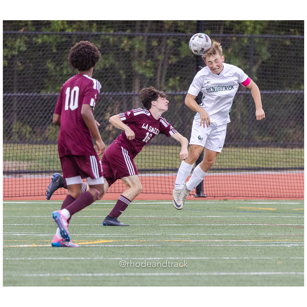 RI High School Soccer - Bishop Hendricken varsity at La Salle Academy - Providence, RI - September 22, 2024 title=