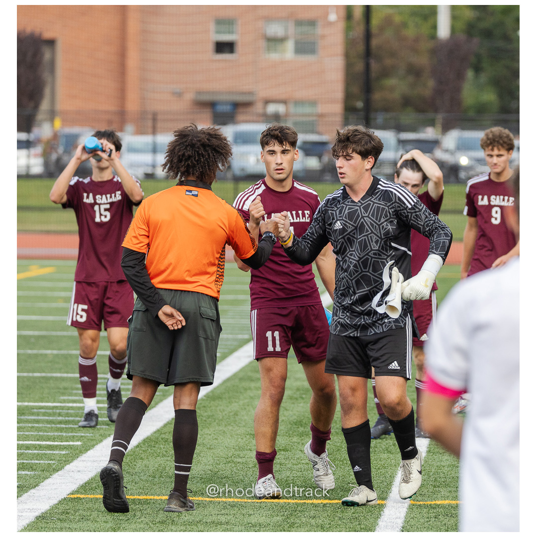 RI High School Soccer - Bishop Hendricken varsity at La Salle Academy - Providence, RI - September 22, 2024 title=