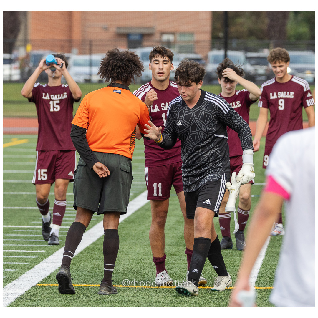 RI High School Soccer - Bishop Hendricken varsity at La Salle Academy - Providence, RI - September 22, 2024 title=