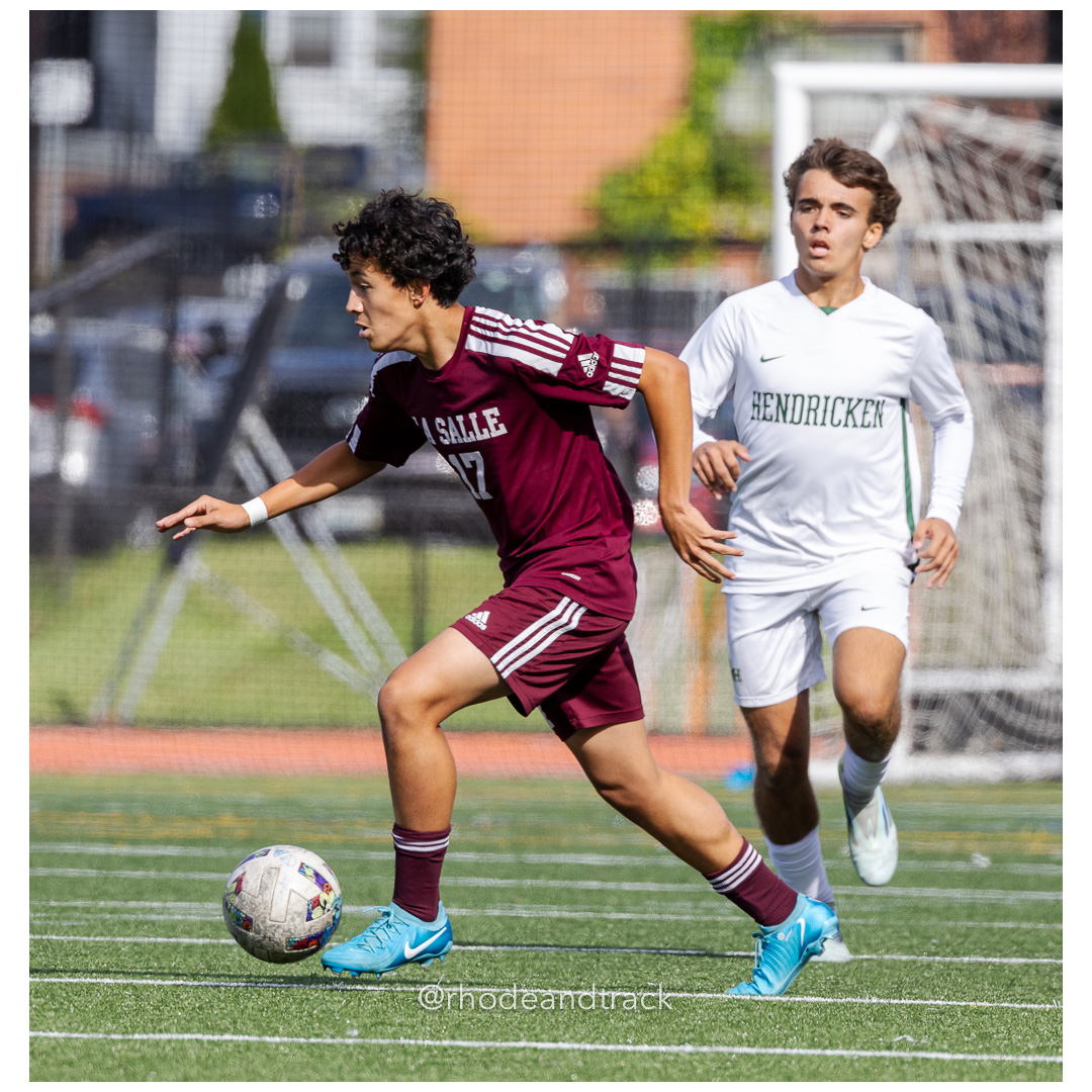RI High School Soccer - Bishop Hendricken varsity at La Salle Academy - Providence, RI - September 22, 2024 title=
