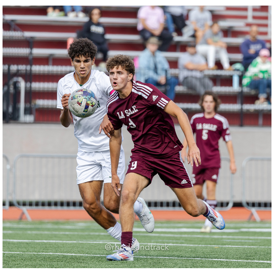 RI High School Soccer - Bishop Hendricken varsity at La Salle Academy - Providence, RI - September 22, 2024 title=