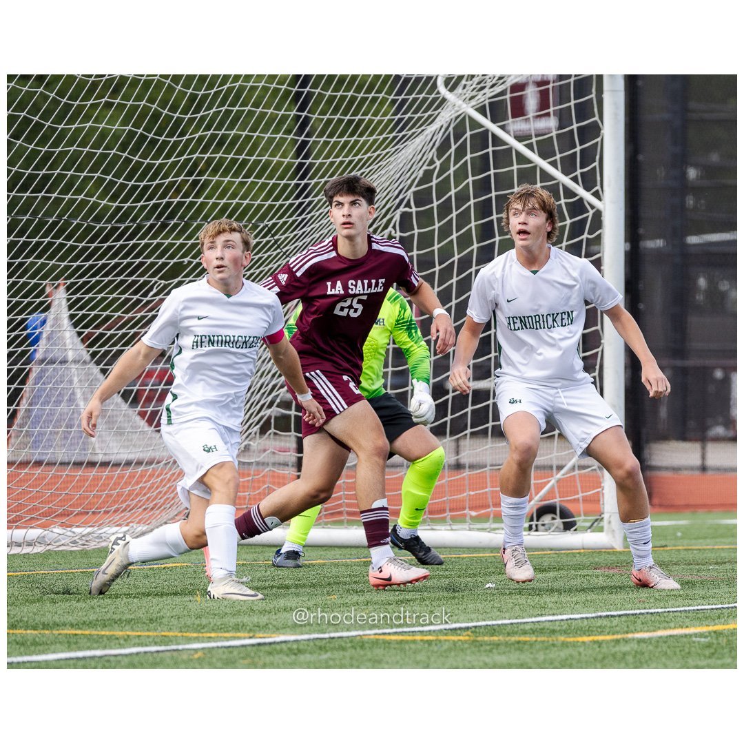 RI High School Soccer - Bishop Hendricken varsity at La Salle Academy - Providence, RI - September 22, 2024 title=