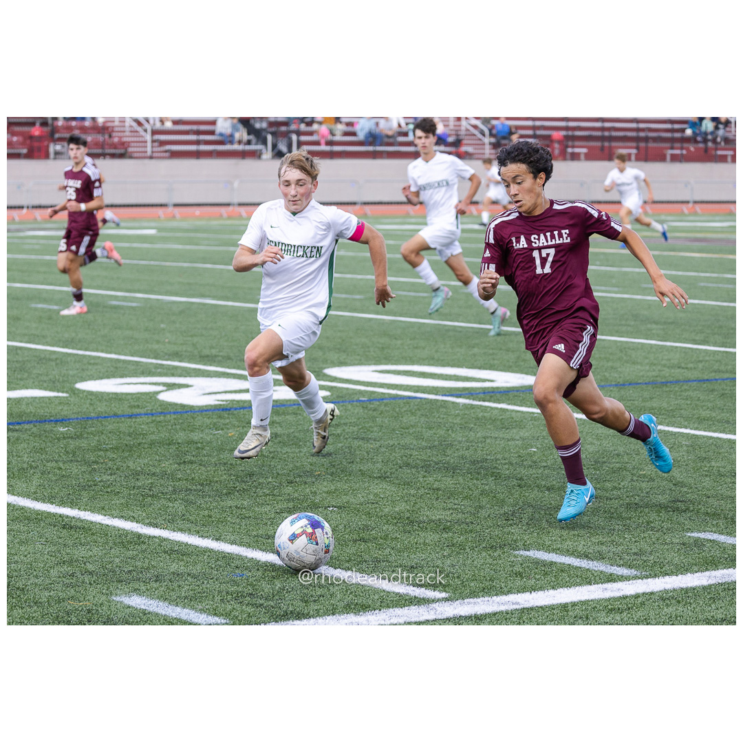 RI High School Soccer - Bishop Hendricken varsity at La Salle Academy - Providence, RI - September 22, 2024 title=