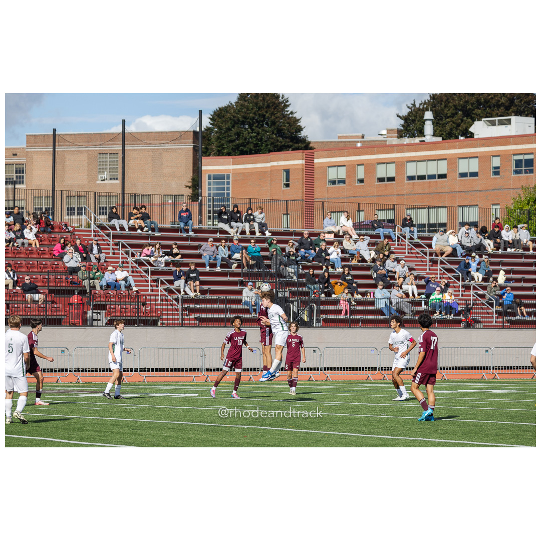 RI High School Soccer - Bishop Hendricken varsity at La Salle Academy - Providence, RI - September 22, 2024 title=
