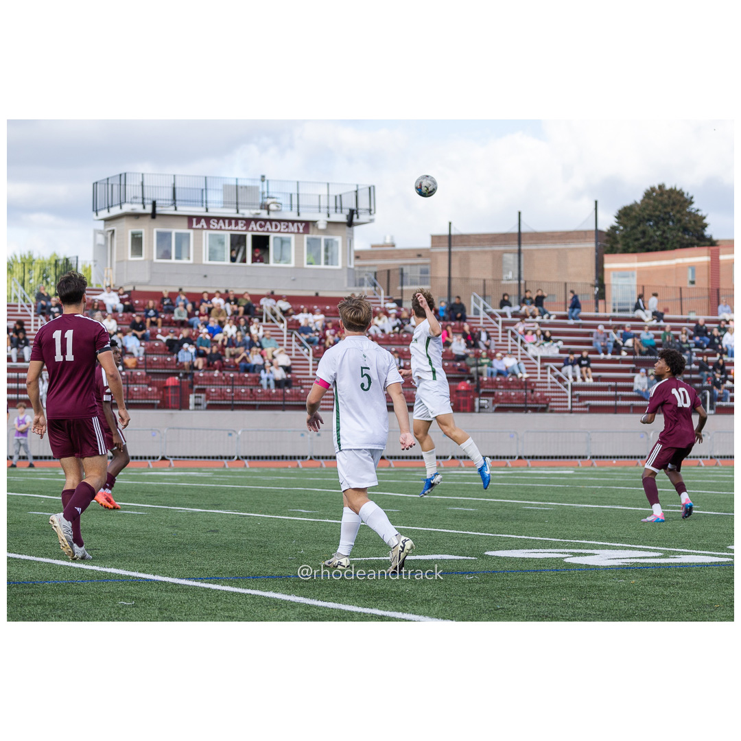 RI High School Soccer - Bishop Hendricken varsity at La Salle Academy - Providence, RI - September 22, 2024 title=