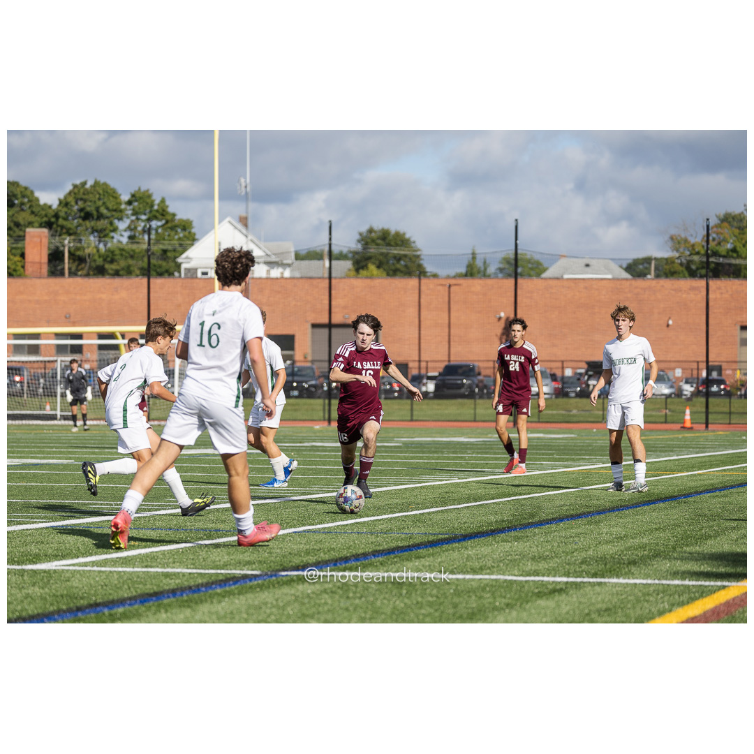 RI High School Soccer - Bishop Hendricken varsity at La Salle Academy - Providence, RI - September 22, 2024 title=