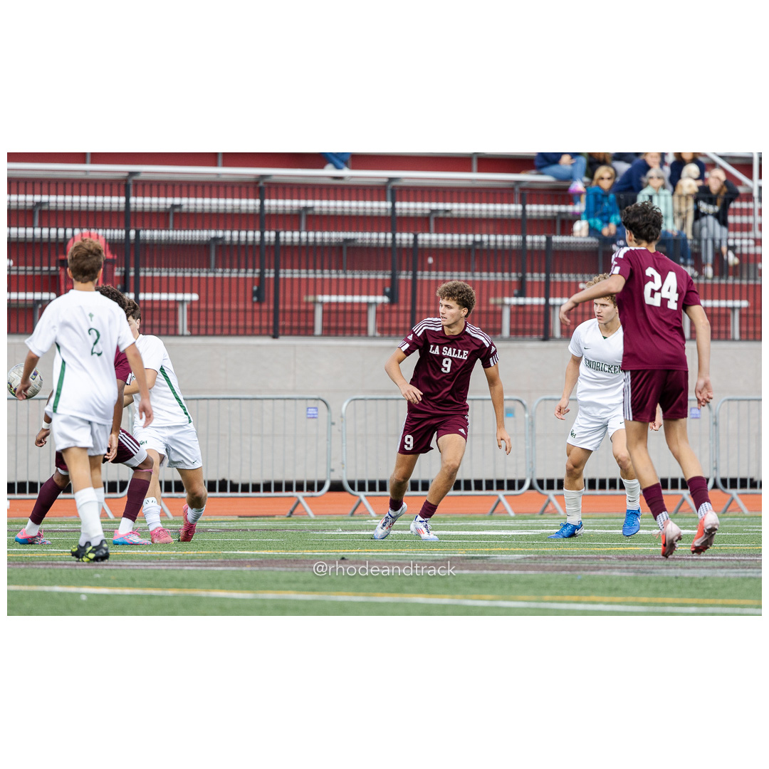 RI High School Soccer - Bishop Hendricken varsity at La Salle Academy - Providence, RI - September 22, 2024 title=
