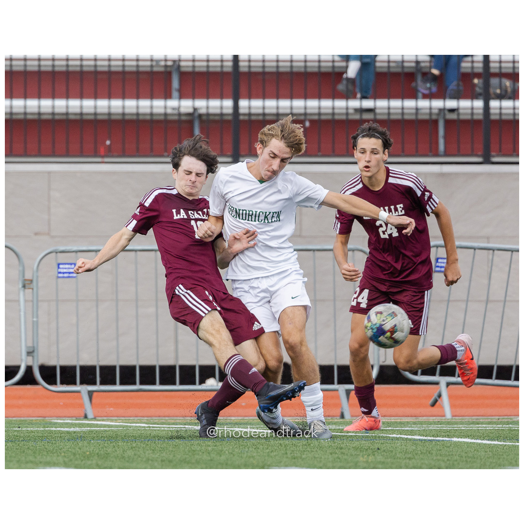 RI High School Soccer - Bishop Hendricken varsity at La Salle Academy - Providence, RI - September 22, 2024 title=