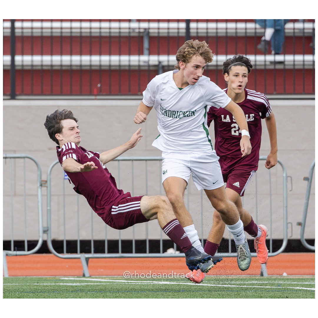 RI High School Soccer - Bishop Hendricken varsity at La Salle Academy - Providence, RI - September 22, 2024 title=