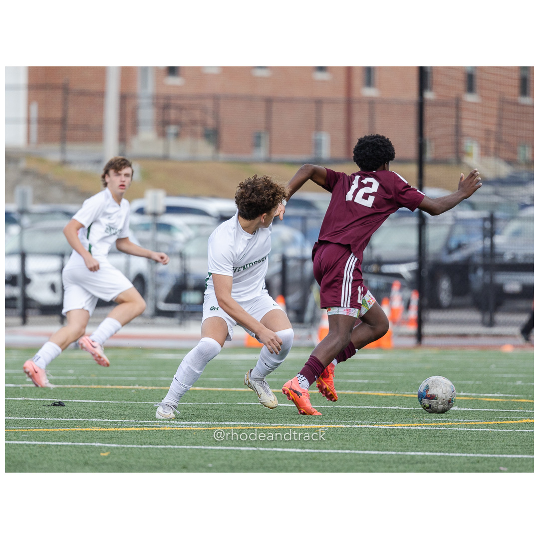 RI High School Soccer - Bishop Hendricken varsity at La Salle Academy - Providence, RI - September 22, 2024 title=
