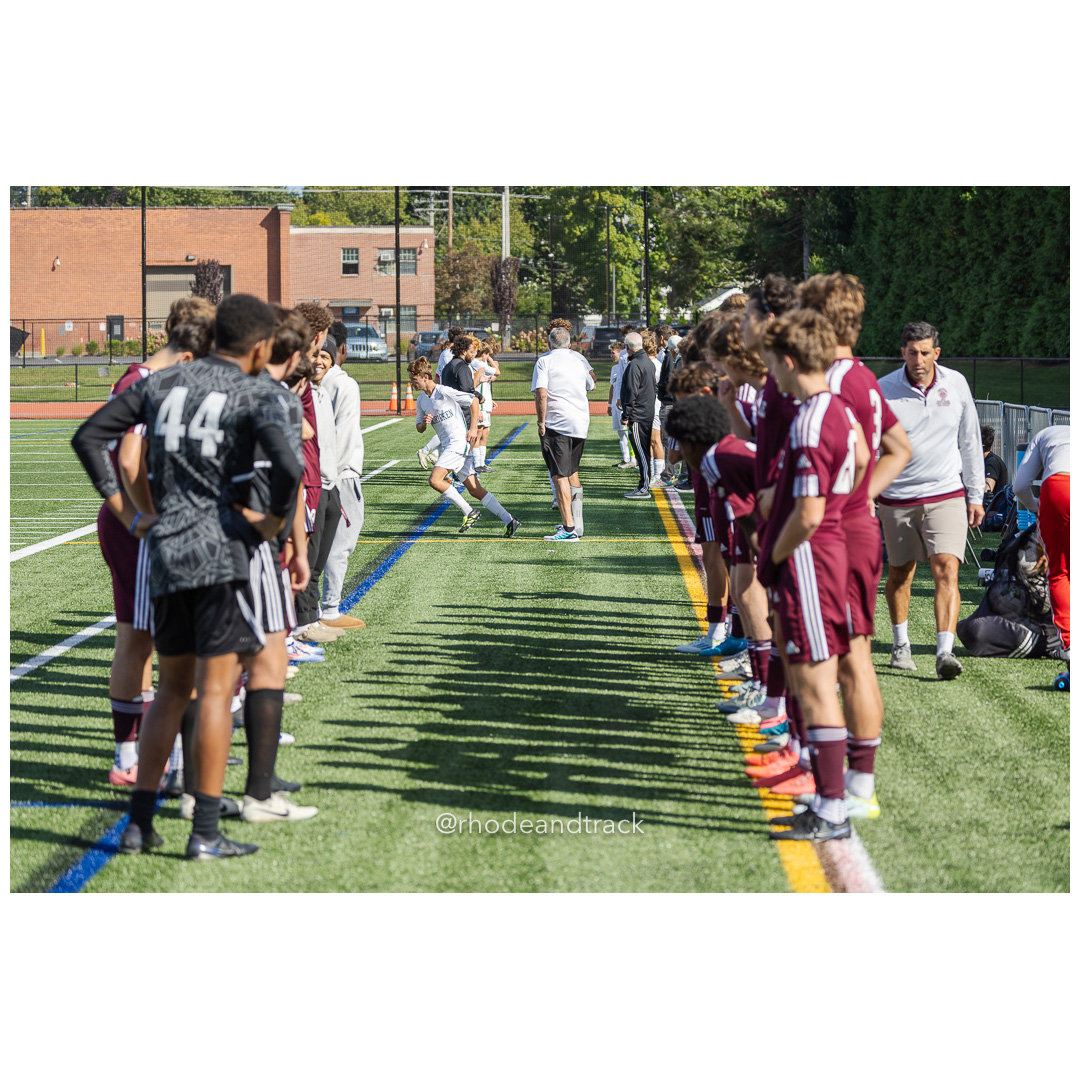 RI High School Soccer - Bishop Hendricken varsity at La Salle Academy - Providence, RI - September 22, 2024 title=